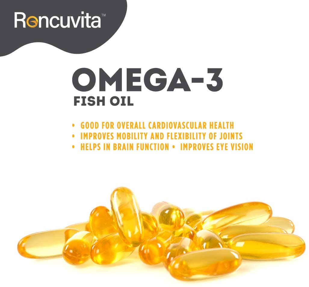 Roncuvita Popular Omega 3 Fish Oil Benefits