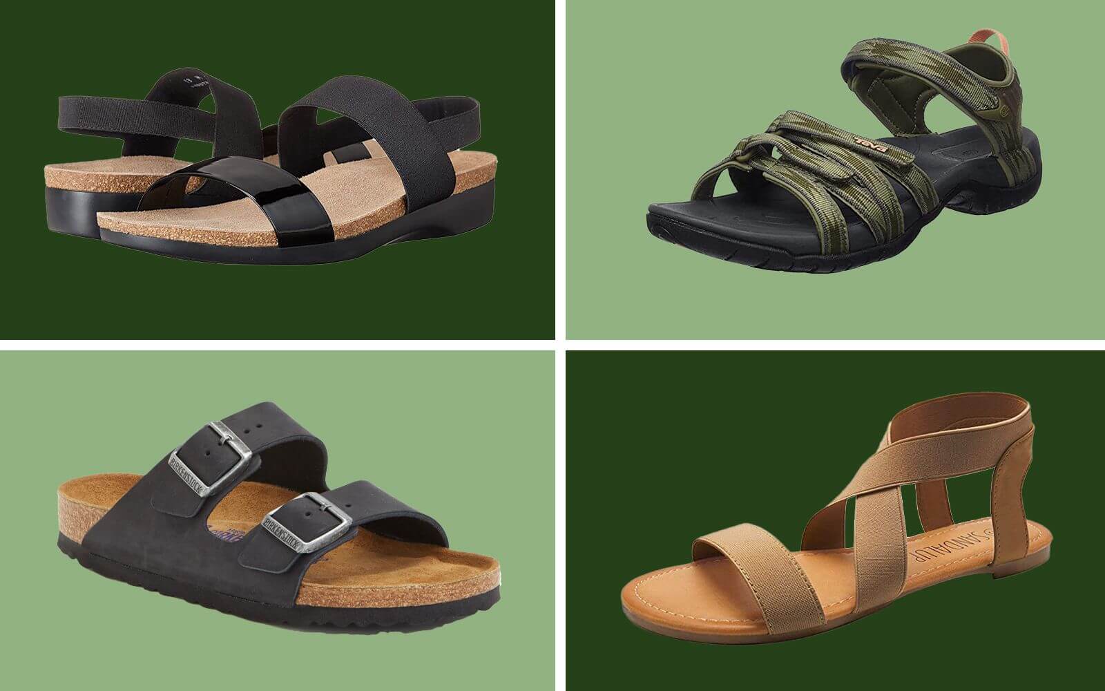 Qualities that align with a comfortable sandal